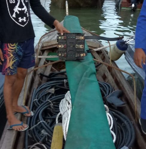 Curi Kabel 500 kg, 5 Orang Pelaku Diamankan Dit Polairud Polda Kepri