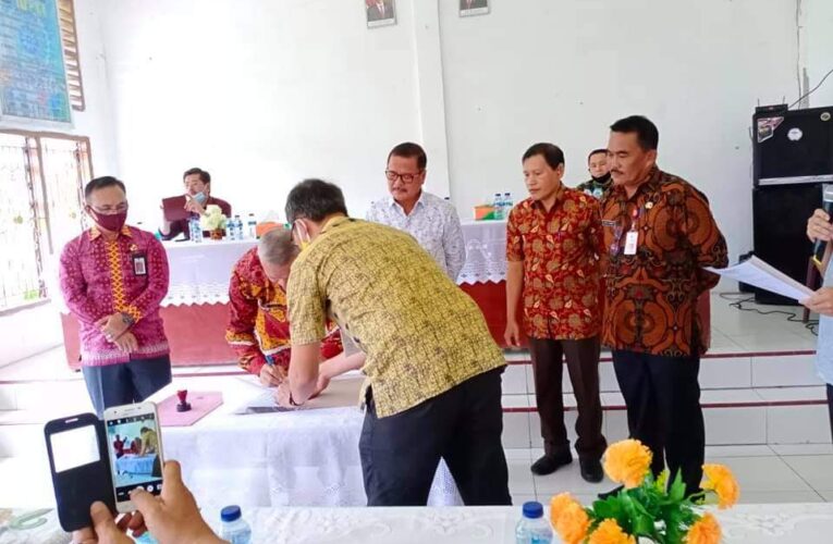 Serah Terima Jabatan Camat Alasa Talumuzoi Nias Utara Berjalan Dengan Khidmad