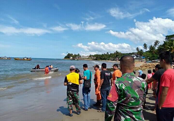 Nelayan Dipantai Gunungsitoli Hilang, Diduga Tenggelam