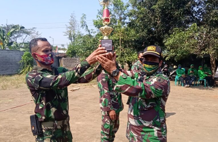 KORAMIL 0824 KABUPATEN JEMBER GELAR LOMBA LARI BALAP KARUNG UNTUK MEMERIAHKAN HUT RI KE – 75