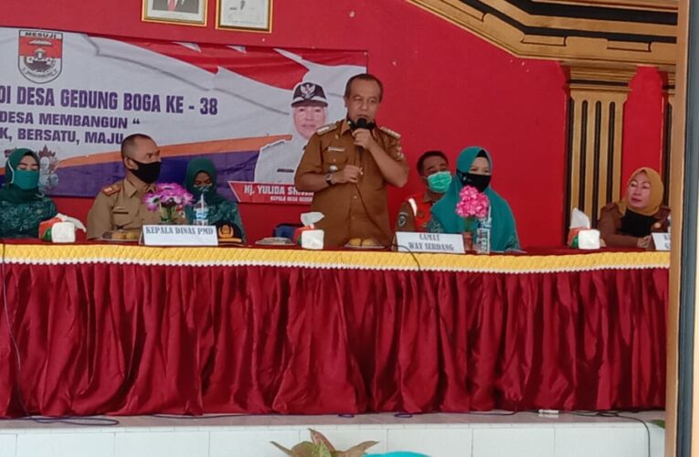 HARI JADI DESA GEDUNG BOGA BERSAMAAN DENGAN HUT RI YANG KE 57