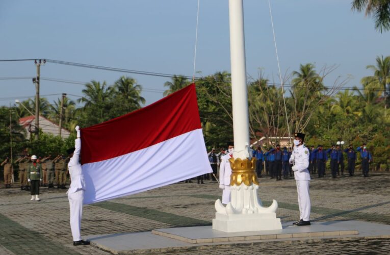 PEMKAB OKU Dalam Peringatan HUT RI Ke-75 Bertemakan kekompakan nasional agar bangkit untuk Indonesia Maju
