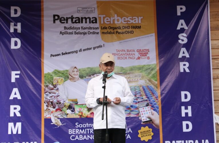 H. Kuryana Azis Harapkan Hadirnya Pasar DHD Dapat Membantu Dalam Memasarkan Hasil Pertanian