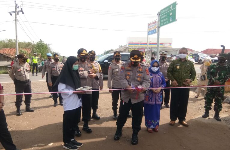 Dir Binmas Polda Lampung Kombes Pol Anang Mengapresiasi Kampung Tangguh Nusantara Desa Mulyo Agung.