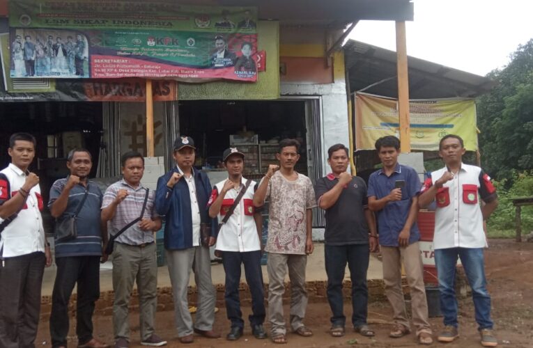Arya Sudiharyanto Nahkodai Ketua PAC LSM Sikap Indonesia di Kecamatan Lubai dan Lubai Ulu Kabupaten Muara Enim