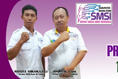 Ketua SMSI Se Sumsel Siap Hadir Pelantikan Ketua SMSI Kabupaten Muara Enim