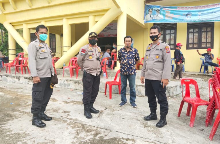 Kapolres Nisel Laksanakan Patroli Ke Kantor PPK Sebelum Dilaksanakannya Rapat Pleno Tingkat Kecamatan