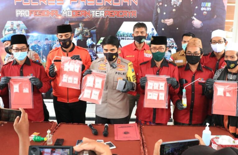 Satresnarkoba Polres Pasuruan Ringkus 3 Pengedar Sabu