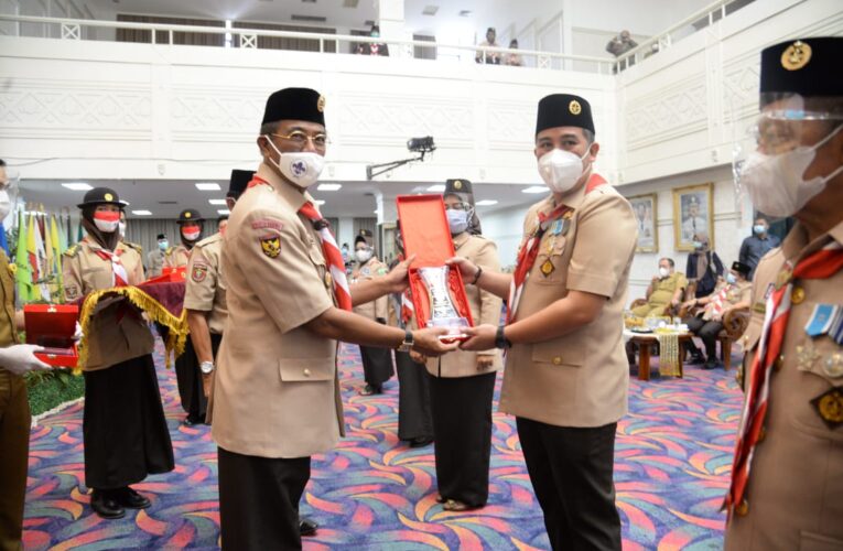 DENDI RAMADHONA TERIMA PENGHARGAAN SEBAGAI MABICAB PEDULI DALAM KEGIATAN MUSYAWARAH DAERAH (MUSDA) KE – XV TAHUN 2020