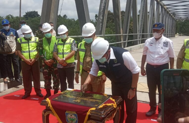 Gubernur Herman Deru Resmikan 4 Infrastruktur Baru di kabupaten OKU