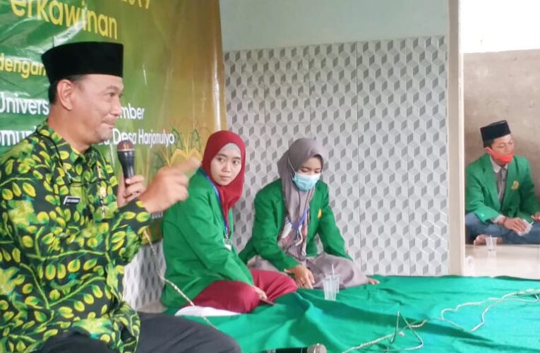 Formadiksi UIJ dan KUA sosialisasikan UU usia Pernikahan di Silo Jember