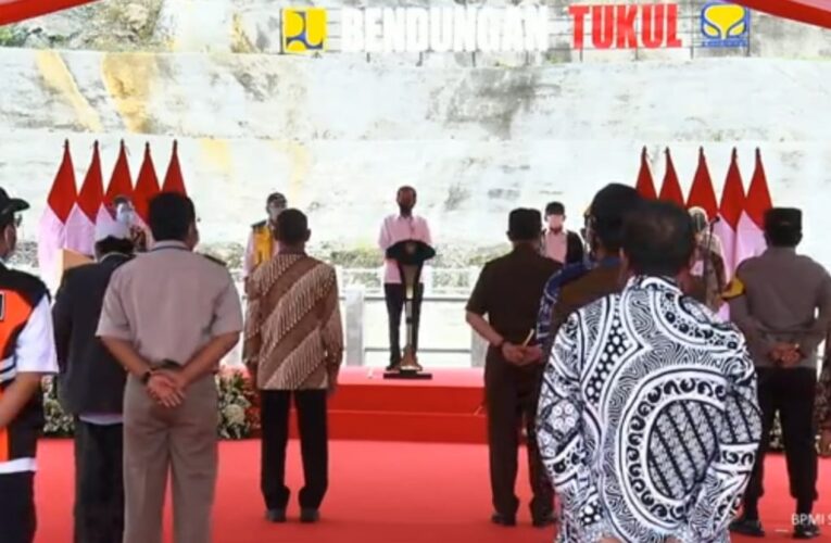 Ini Harapan Presiden RI  Joko Widodo Setelah Diresmikannya Bendungan Tukul di Kabupaten Pacitan Provisi Jawa Timur