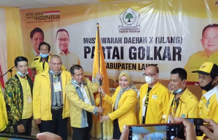 Dodi Reza Ucapkan Selamat Kepada Sri Marhaeni Ketua DPD II Partai Golkar Lahat