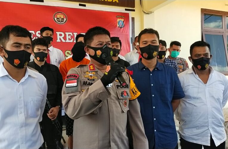 Polres Nisel Tangkap Kurir Narkotika Antar Kabupaten