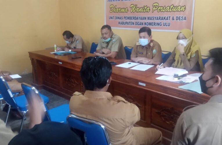 Tuntut Kenaikan Gaji, Seluruh Kepala Desa Di OKU Datangi Kantor Dinas Pemberdayaan Masyarakat dan Desa.
