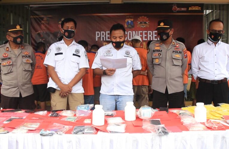 Kasat Narkoba Polres Jember Polda Jatim Ungkap Lahgun Narkoba dan Peredaran Okerbaya