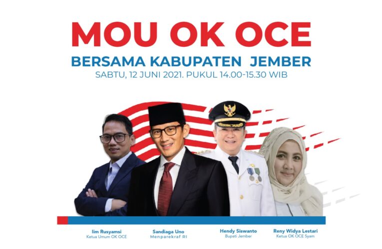 Sebelum Tandatangani MOU Dengan OK OCE Indonesia Bupati Hendy Ungkap Potensi Jember