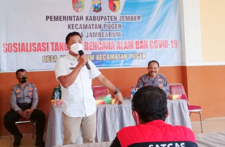 Menginformasikan Bahaya Di Masa Depan,Camat Puger Punya Ide Early Warning System(EWS )