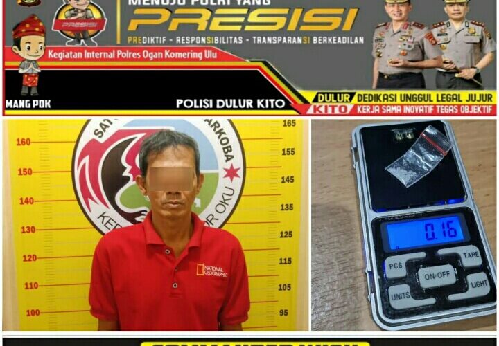 DR sang Kurir Sabu Berhasil Diamankan Satnarkoba Polres OKU