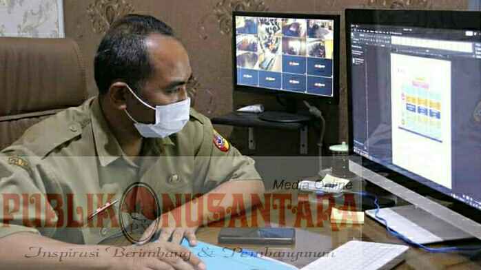 Pemkab Jember Siarkan Langsung Strategi Meningkatkan Kepatuhan Masyarakat Percepatan Vaksinasi Covid