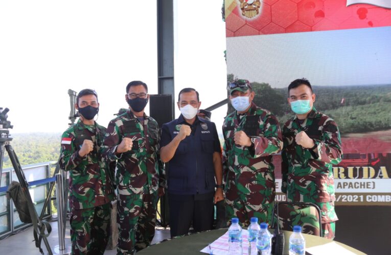 PLH Bupati OKU H Edward Candra Hadiri Puncak Latihan Bersama Garuda Shield Ke-15