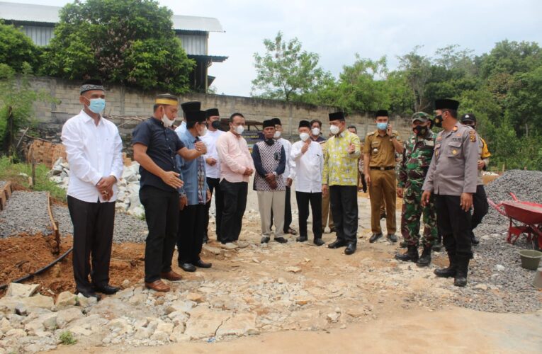 Plh Bupati OKU Ledakan  Batu Pertama Pembangunan Masjid Al-Ikhlas Ini Pesannya