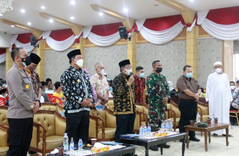 Bupati Tanjabbar Ikuti Kunker Panglima TNI dan Kapolri di Jambi Secara Virtual