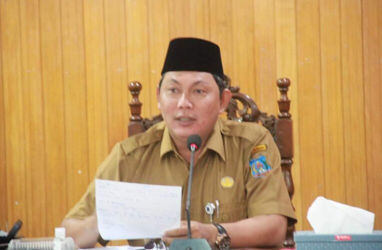Wabup Tanjabbar Pimpin Rakor Bersama PLN Bahas Gangguan listrik