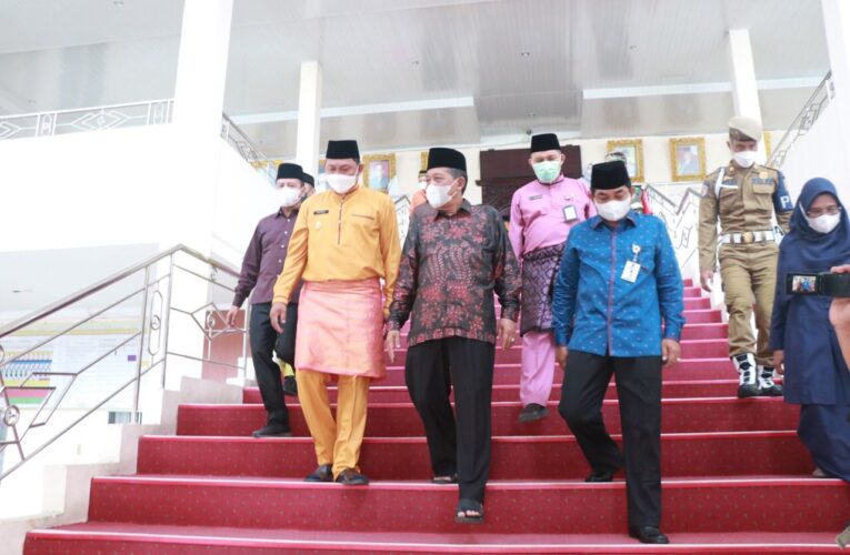 Bupati Bersama Wabup Dampingi Wagub Cek Situasi MTQ
