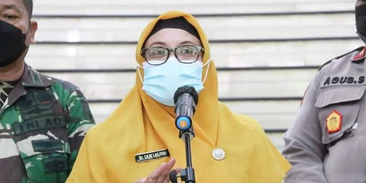 Dinkes Adakan Konferensi Pers Terkait Jember Naik Lagi Ke Level 3.