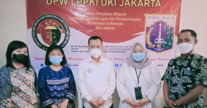 DPW LPPKI DKI Jakarta Terima Kunjungan Tim Monitoring Direktorat Pemberdayaan Konsumen Kemendag RI