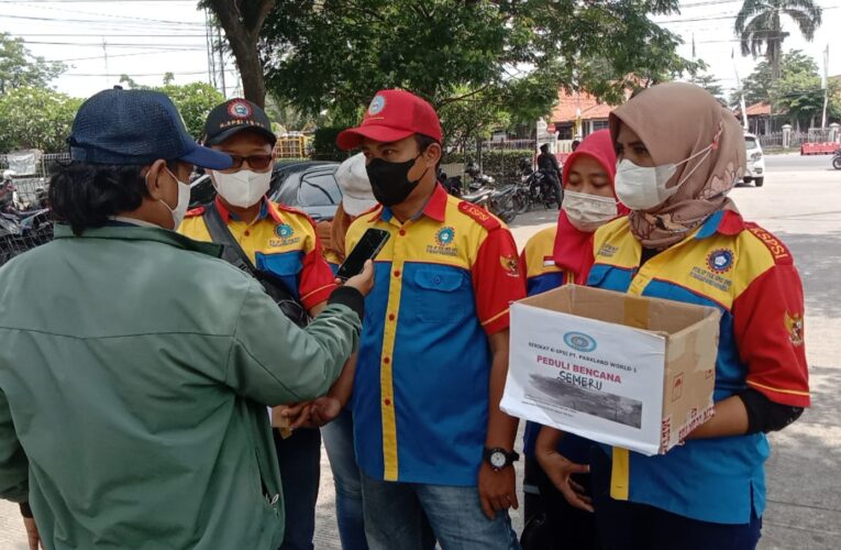 KSPSI 1973 PT. PWI 1 Gelar Aksi Amal Peduli Korban Erupsi Gunung Semeru