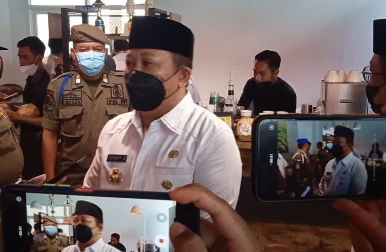 Saat Meresmikan Kantor DPTSP Bupati Berharap , Nilai Investasi Tahun 2022 Bertambah.