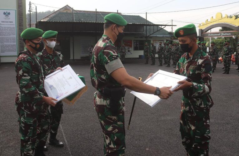 Dandim 0419/Tanjab Bacakan Amanah Kasad Saat Upacara Bendera
