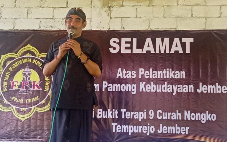 Ketua Forum Pamong Kebudayaan Jember , Cak Nung Sebut Kebudayaan Adalah Aset Bangsa Indonesia”