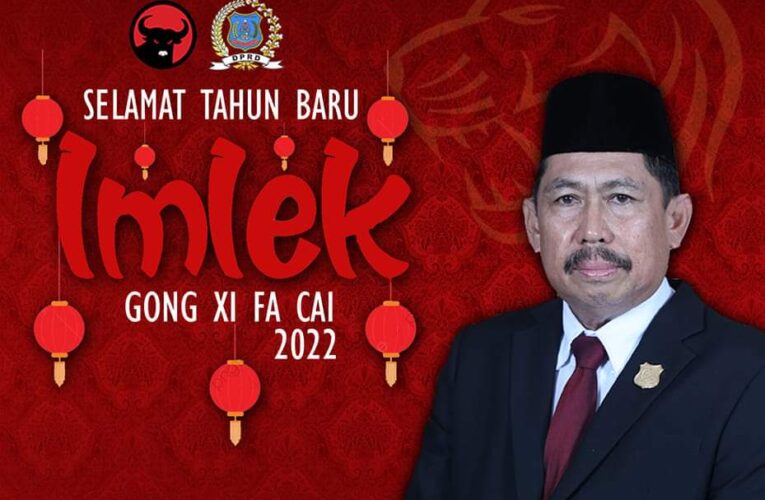 Imlek 2573, Ketua DPRD Tanjabbar Ucapkan Gong Xi Fa Cai