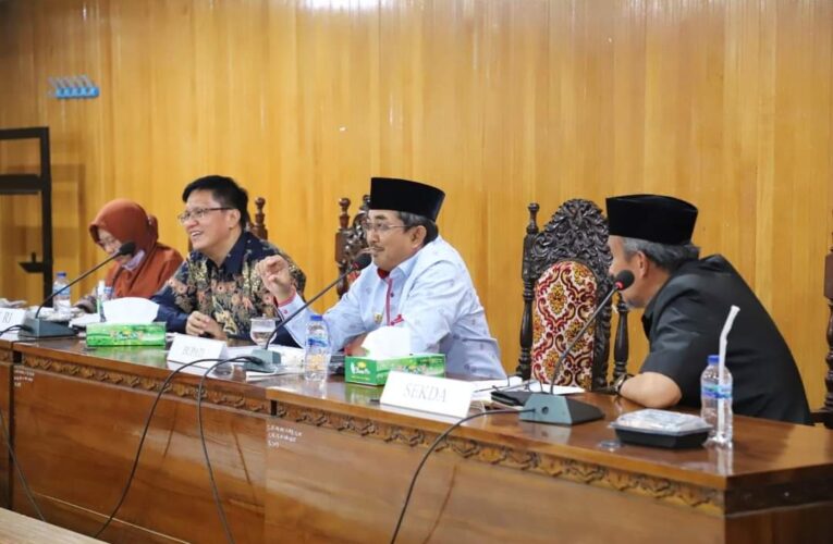 Bupati Hadiri Entry Meeting BPK Provinsi Jambi Dalam Rangka Pemeriksaan LKPD 2021