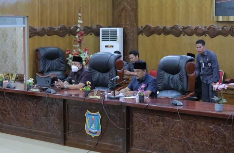 DPRD Tanjabbar gelar Rapat Paripurna Kedua Penyampaian Pemandangan Umum Fraksi Terkait LKPJ Bupati