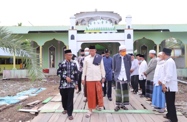 Pemkab Tanjabbar Safari Ramadhan 1443 H Di Desa Pasar Senin