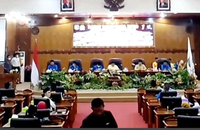 DPRD Gelar Rapat Paripurna Istimewa Peringatan Hari Jadi Ke-57 Tanjab Barat