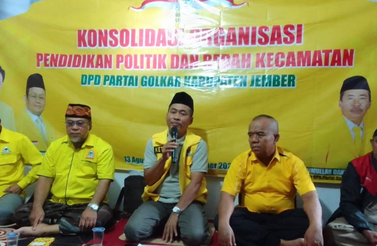 Mengawali Bedah Kecamatan Di Sumber Baru, Partai Golkar Pastikan PK Dan PD BerKTA