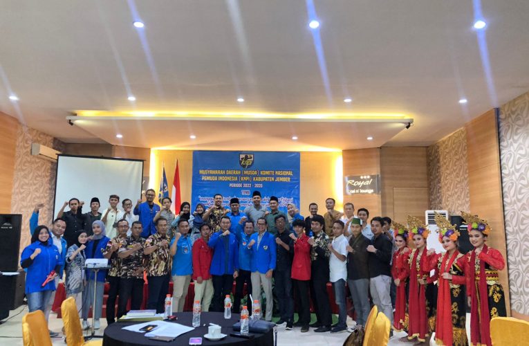 Usai Musda KNPI Jember Punya Nahkoda Baru . Arif Ramadhany : Siap Berpartisipasi Pembangunan Daerah Menuju Indonesia Emas