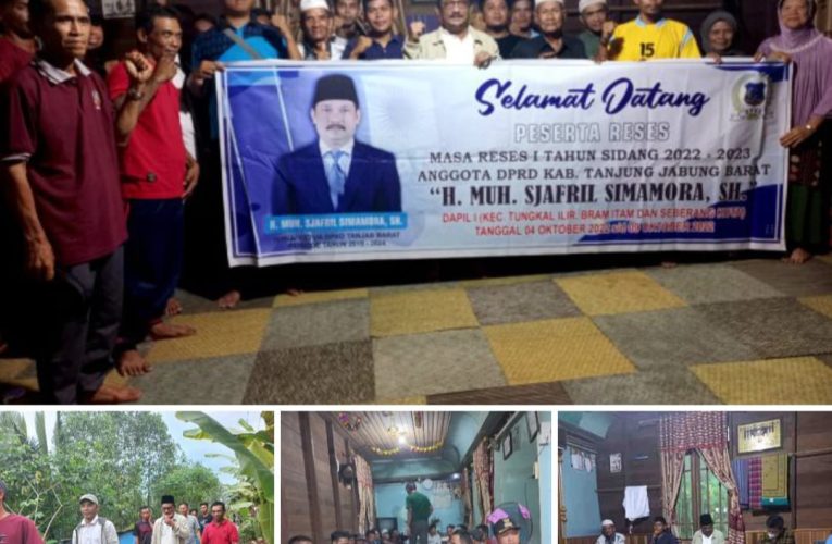 Reses ke Desa Mekar Alam, Ucok Mora Tampung Aspirasi Masyarakat