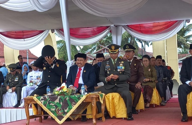 Ketua DPRD Tanjabbar Ikuti Upacara HUT TNI Ke-77