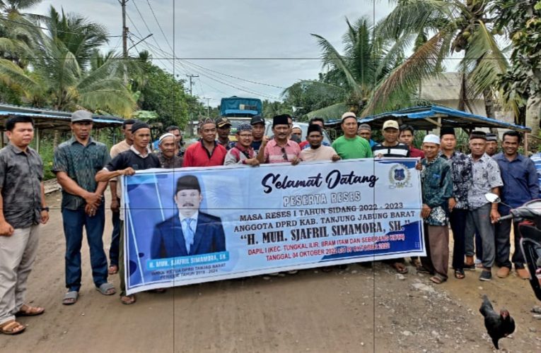 Reses Ke Kemuning, Ucok Mora Tampung Aspirasi Masyarakat Dua Desa