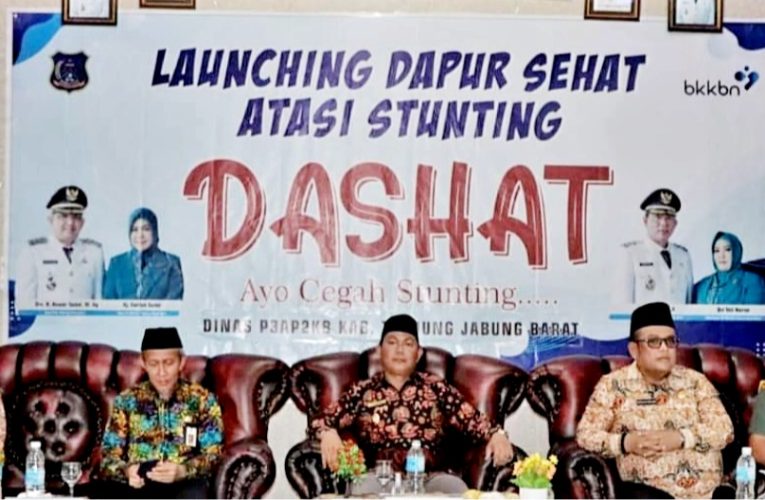 Wabup Hairan Buka Launching Dapur Sehat (DASHAT) Desa Sungai Landak