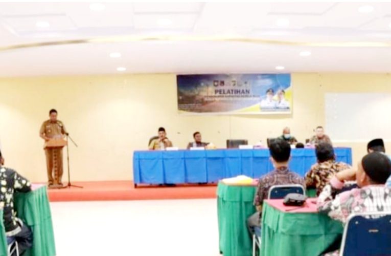 Wabup Hairan Buka Kegiatan Pelatihan Peningkatan Kapasitas Kedes