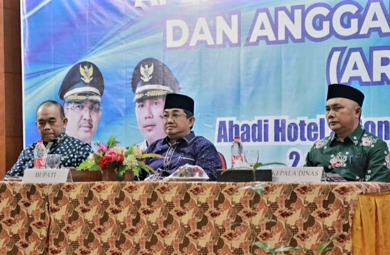 Bupati Tanjab Barat Hadiri Kegiatan Bimtek ARKAS TA 2023