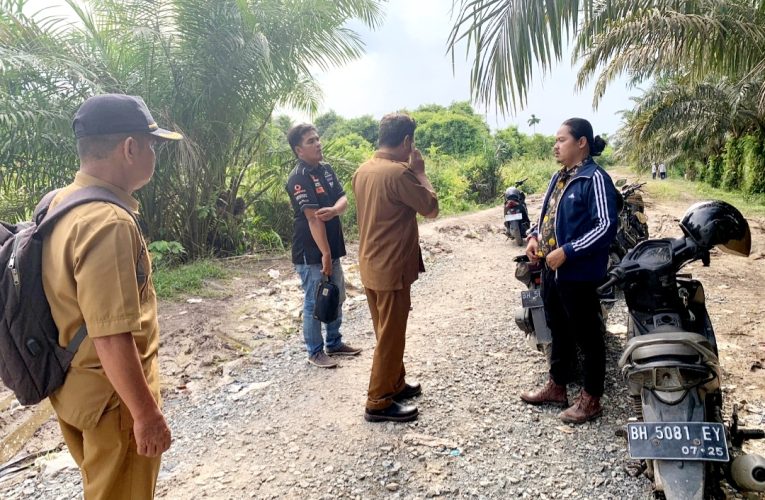 Ketua Komisi II DPRD Tanjabbar, Tinjau Lokasi Banjir Kecamatan Bramitam