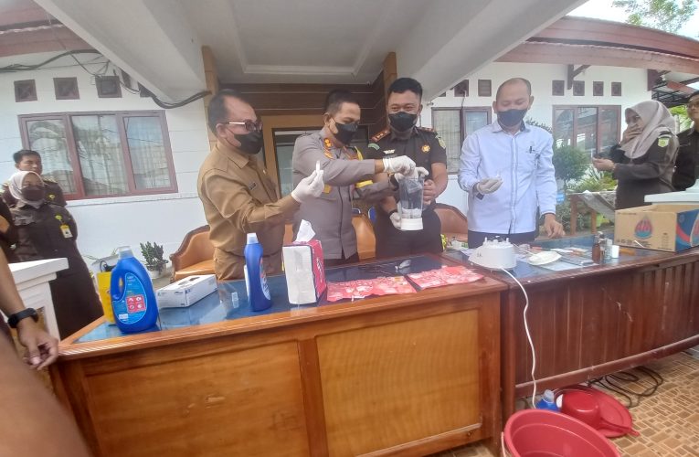 Kejari Tanjabbar Musnahkan 401 Gram Sabu-Sabu
